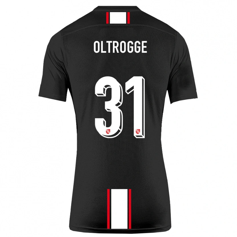 Danxen Women Jannik Oltrogge #31 Black White Away Jersey 2025/26 T-Shirt