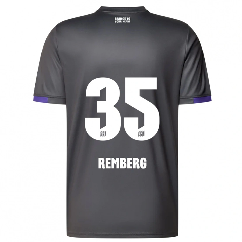 Danxen Women Mats Remberg #35 Gray Purple Away Jersey 2025/26 T-Shirt