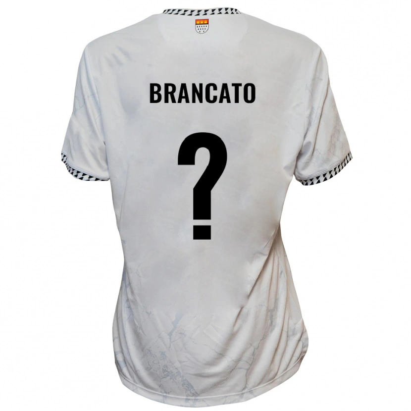 Danxen Women Elisea Brancato #0 White Black Away Jersey 2025/26 T-Shirt