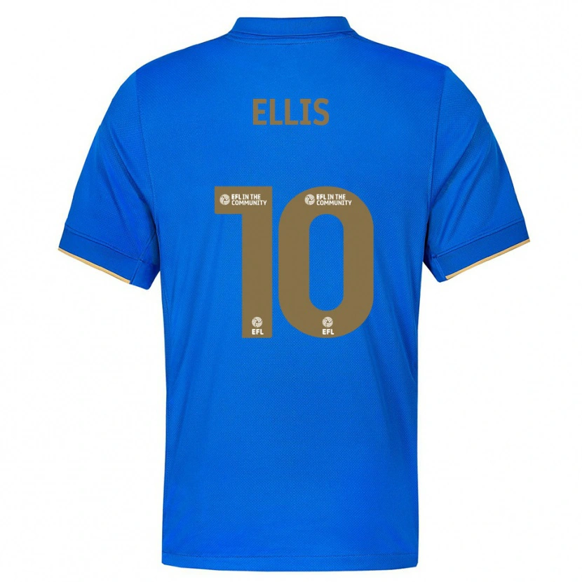 Danxen Kid O'shea Ellis #10 Blue Gold Home Jersey 2025/26 T-Shirt