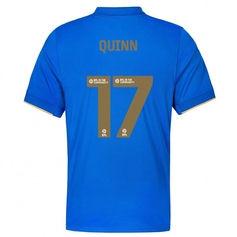 Danxen Kid Lucy Quinn #17 Blue Gold Home Jersey 2025/26 T-Shirt