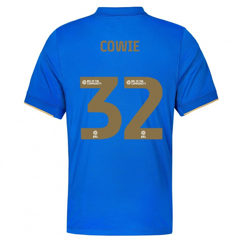 Danxen Kid Abbie Cowie #32 Blue Gold Home Jersey 2025/26 T-Shirt