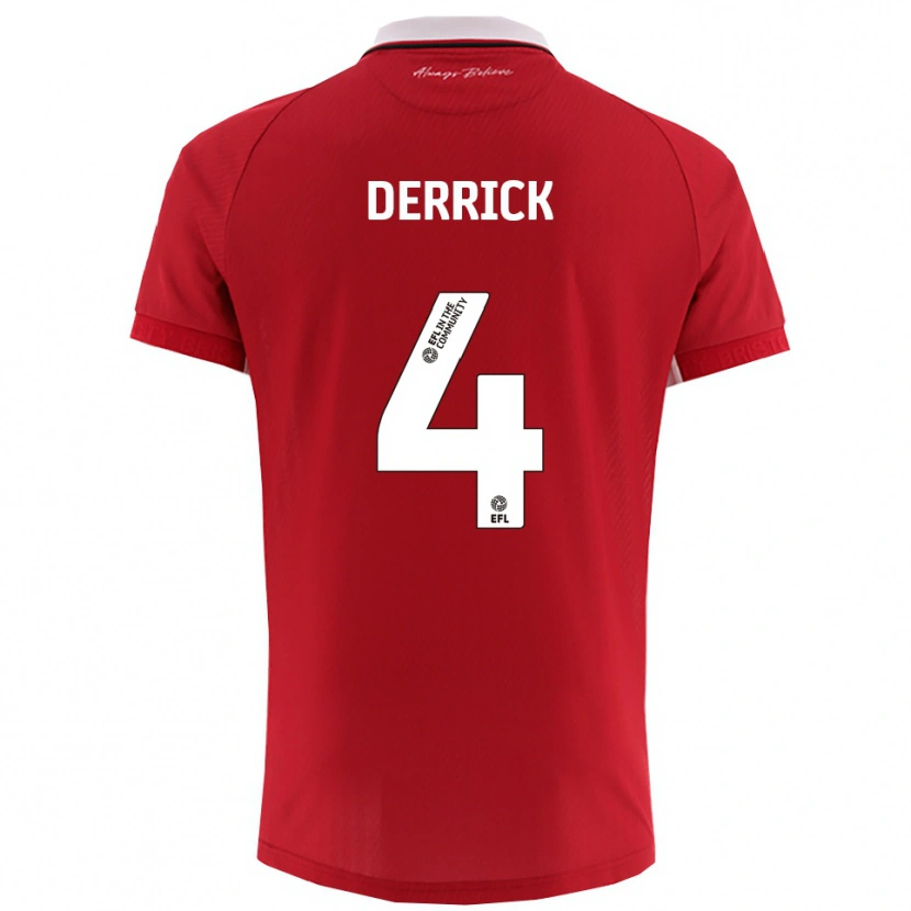 Danxen Kid Louie Derrick #4 Red White Home Jersey 2025/26 T-Shirt