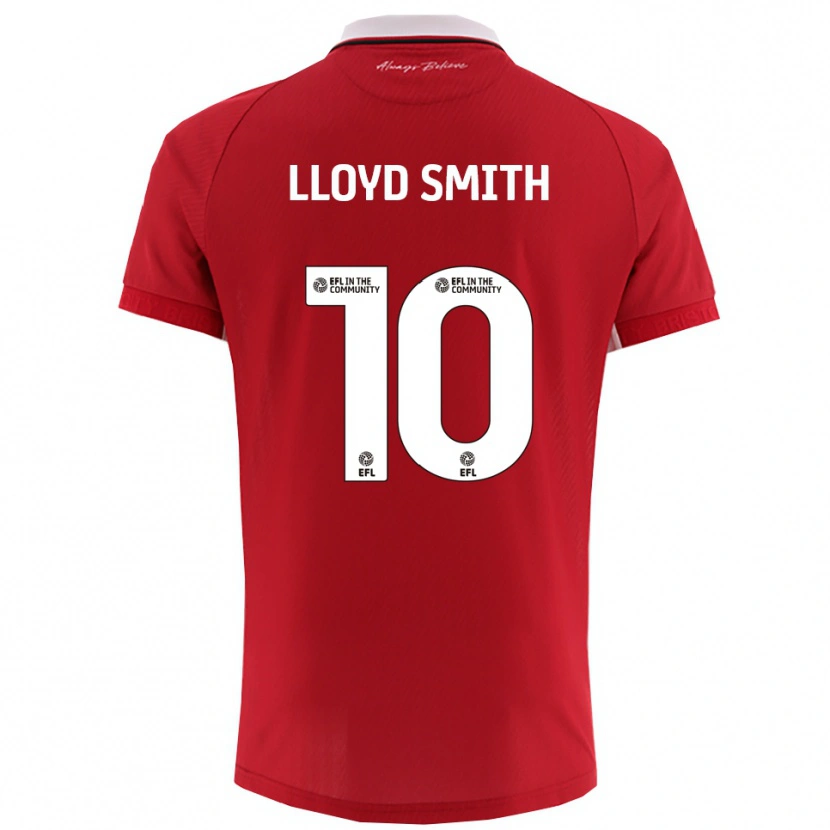 Danxen Kid Lexi Lloyd-Smith #10 Red White Home Jersey 2025/26 T-Shirt