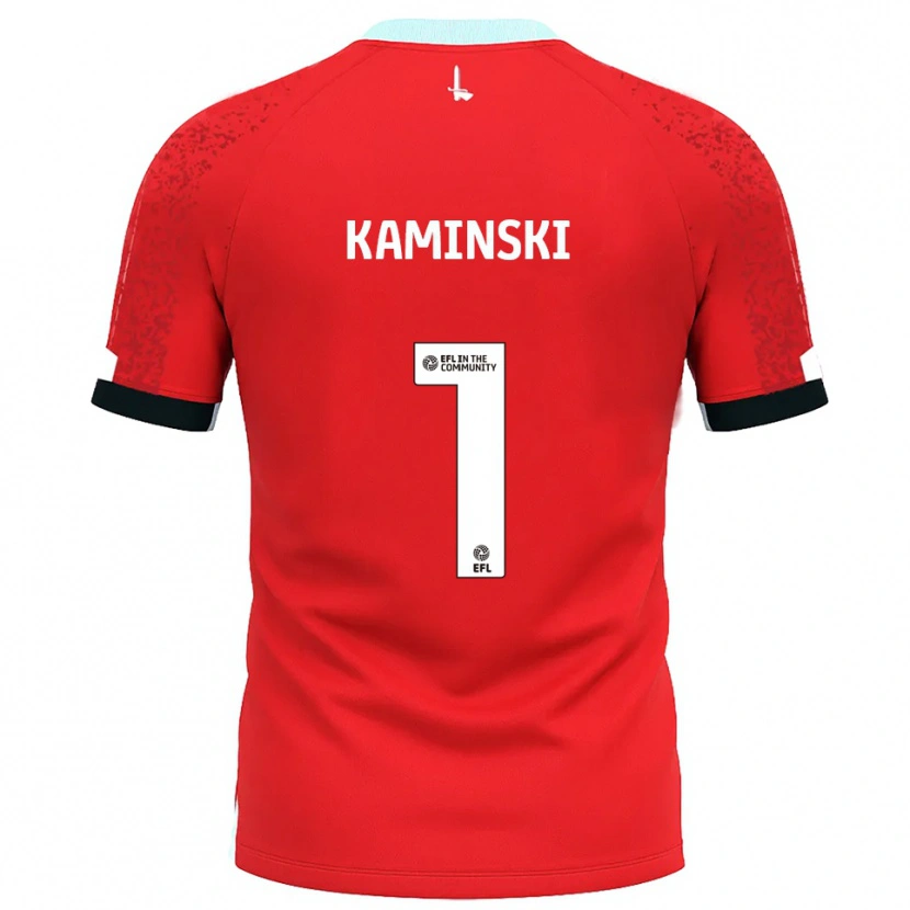 Danxen Kid Thomas Kaminski #1 Red White Home Jersey 2025/26 T-Shirt