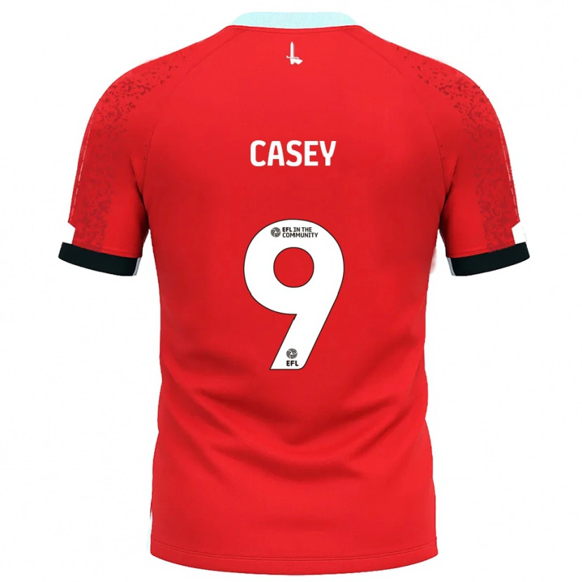 Danxen Kid Patrick Casey #9 Red White Home Jersey 2025/26 T-Shirt