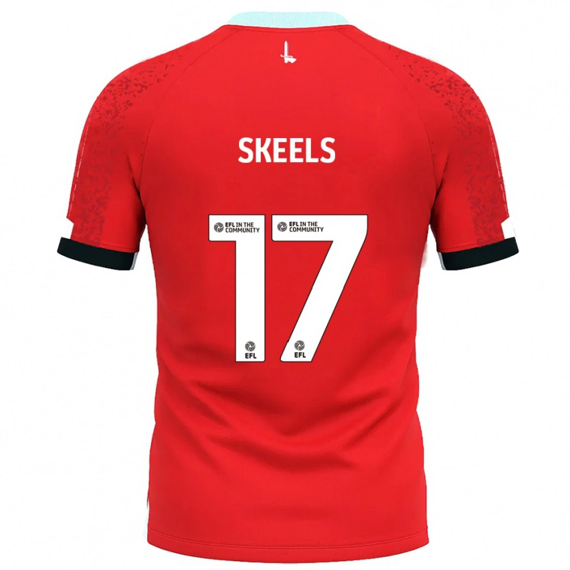 Danxen Kid Kiera Skeels #17 Red White Home Jersey 2025/26 T-Shirt