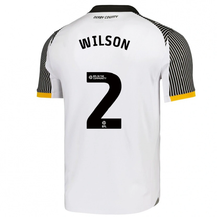 Danxen Kid Kane Wilson #2 White Black Home Jersey 2025/26 T-Shirt