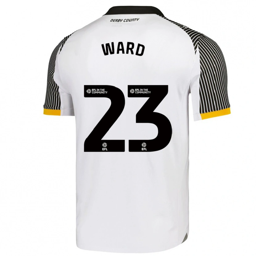 Danxen Kid Joe Ward #23 White Black Home Jersey 2025/26 T-Shirt