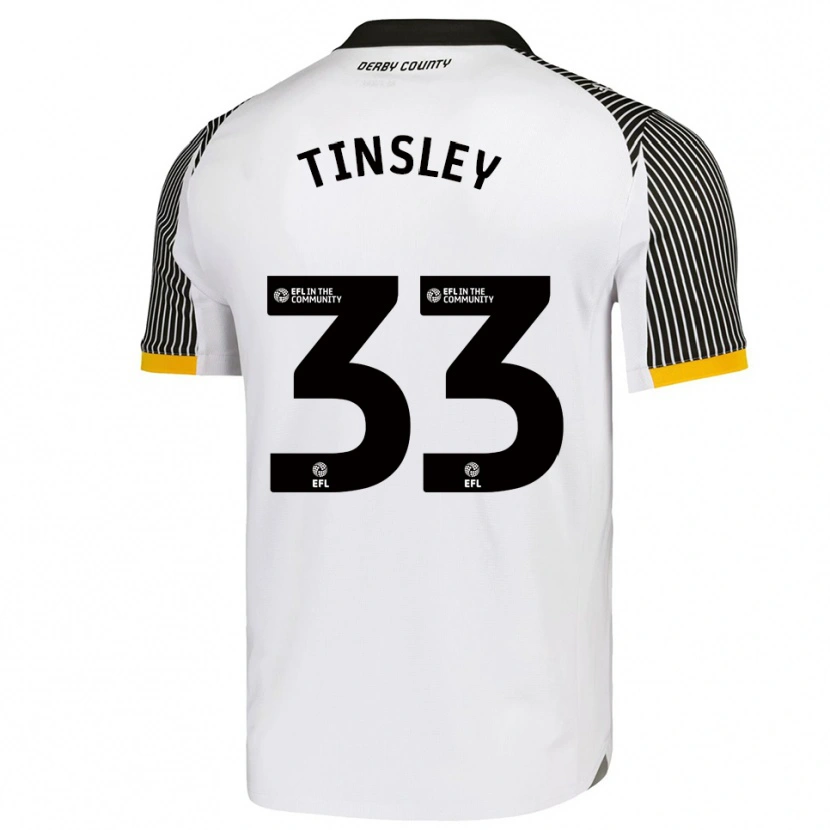 Danxen Kid Megan Tinsley #33 White Black Home Jersey 2025/26 T-Shirt