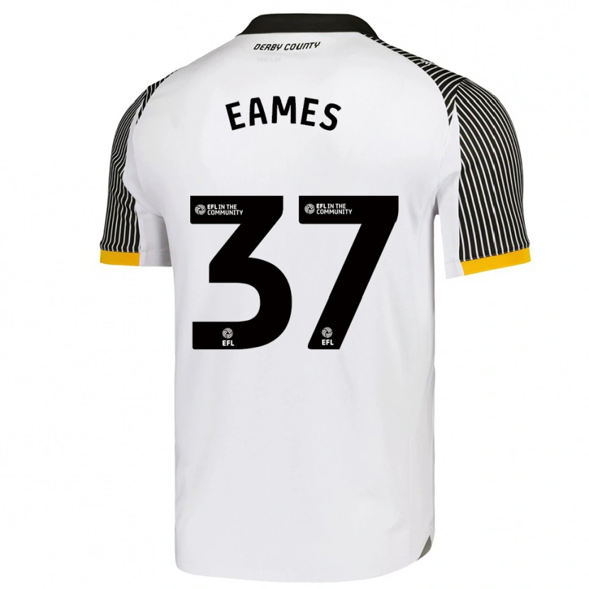 Danxen Kid Owen Eames #37 White Black Home Jersey 2025/26 T-Shirt