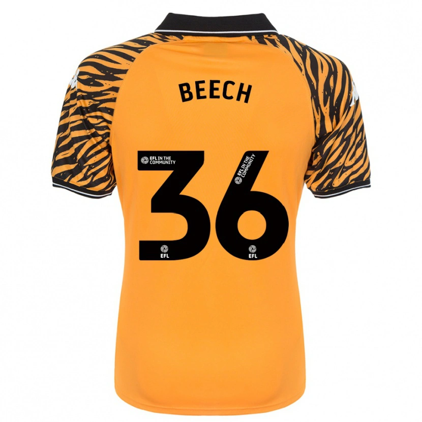 Danxen Kid Amy Beech #36 Orange Black Home Jersey 2025/26 T-Shirt