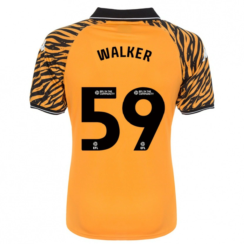 Danxen Kid Coist Walker #59 Orange Black Home Jersey 2025/26 T-Shirt