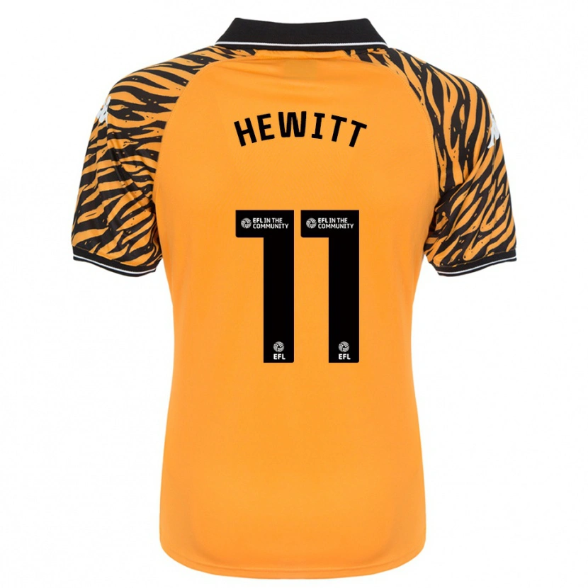 Danxen Kid Stan Hewitt #11 Orange Black Home Jersey 2025/26 T-Shirt