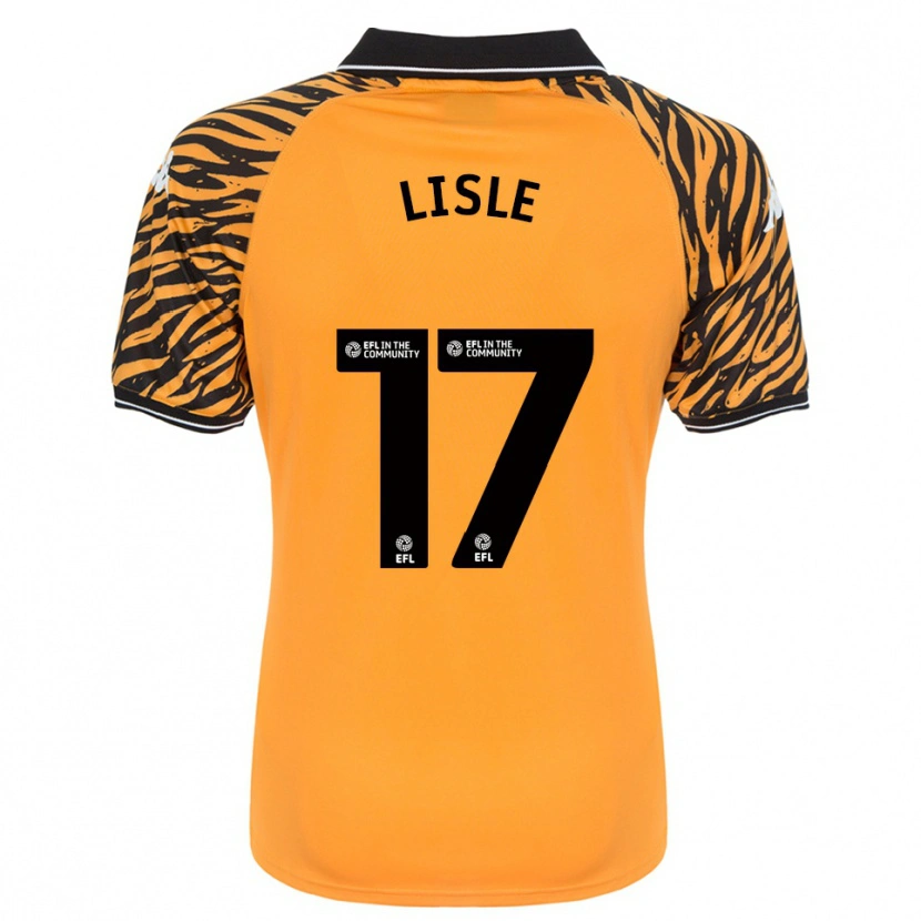 Danxen Kid Mary Lisle #17 Orange Black Home Jersey 2025/26 T-Shirt