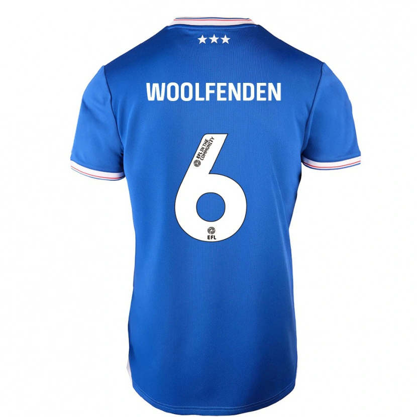 Danxen Kid Luke Woolfenden #6 Blue White Home Jersey 2025/26 T-Shirt