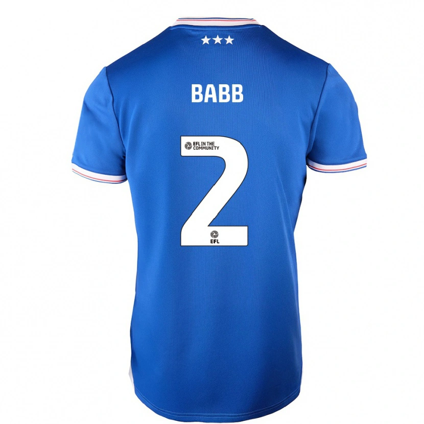 Danxen Kid Daniel Babb #2 Blue White Home Jersey 2025/26 T-Shirt