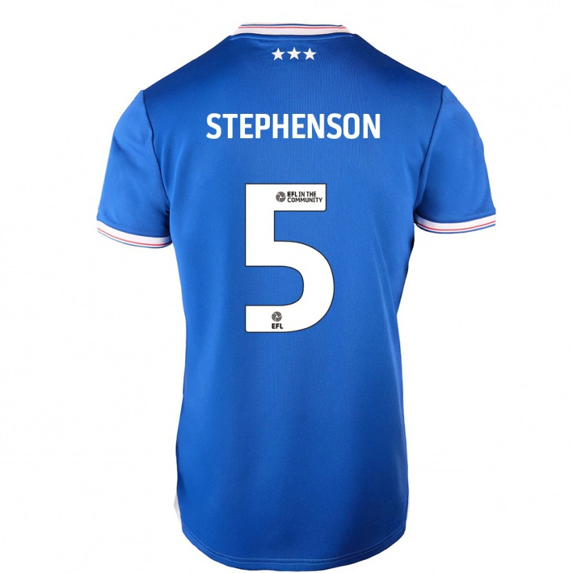 Danxen Kid Sean Stephenson #5 Blue White Home Jersey 2025/26 T-Shirt