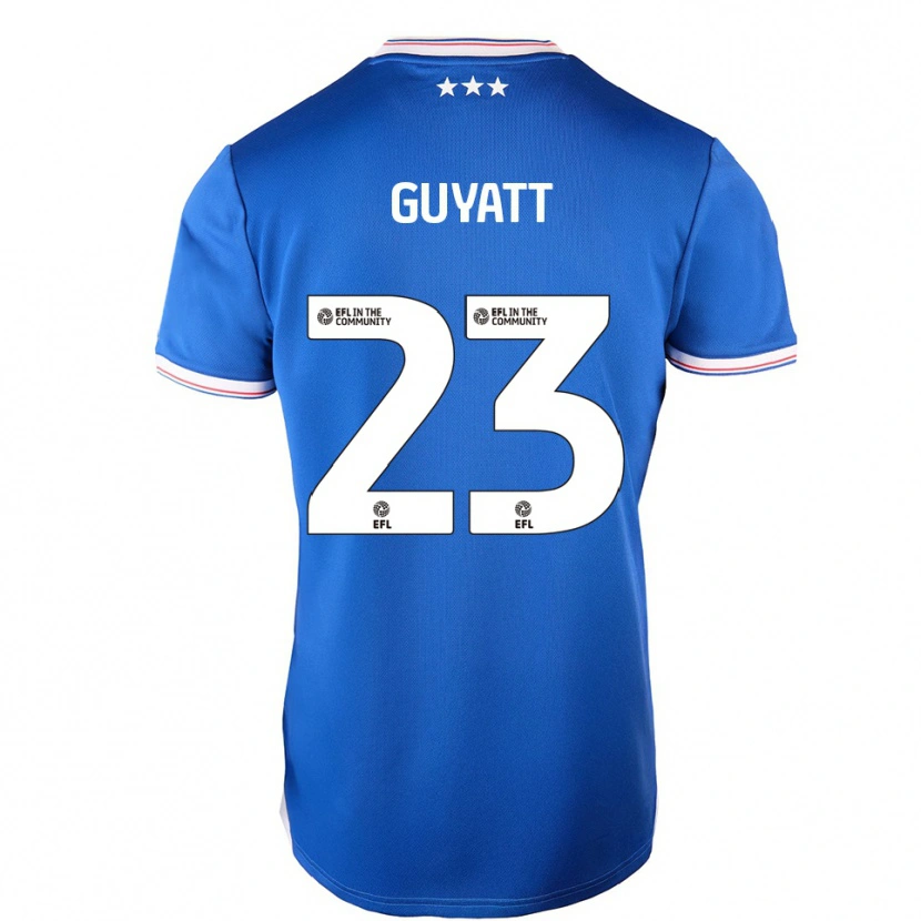 Danxen Kid Shauna Guyatt #23 Blue White Home Jersey 2025/26 T-Shirt