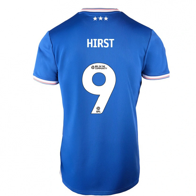 Danxen Kid George Hirst #9 Blue White Home Jersey 2025/26 T-Shirt