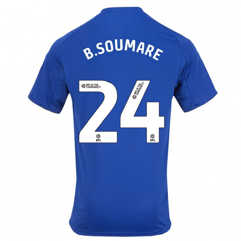 Danxen Kid Boubakary Soumaré #24 Blue Gold Home Jersey 2025/26 T-Shirt
