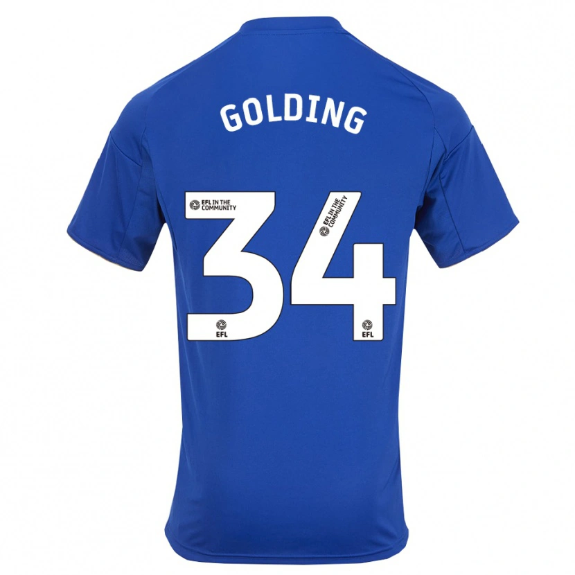 Danxen Kid Michael Golding #34 Blue Gold Home Jersey 2025/26 T-Shirt