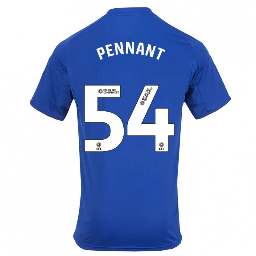 Danxen Kid Kian Pennant #54 Blue Gold Home Jersey 2025/26 T-Shirt