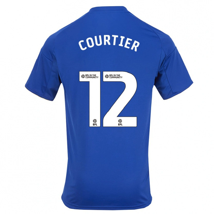 Danxen Kid Ben Courtier #12 Blue Gold Home Jersey 2025/26 T-Shirt
