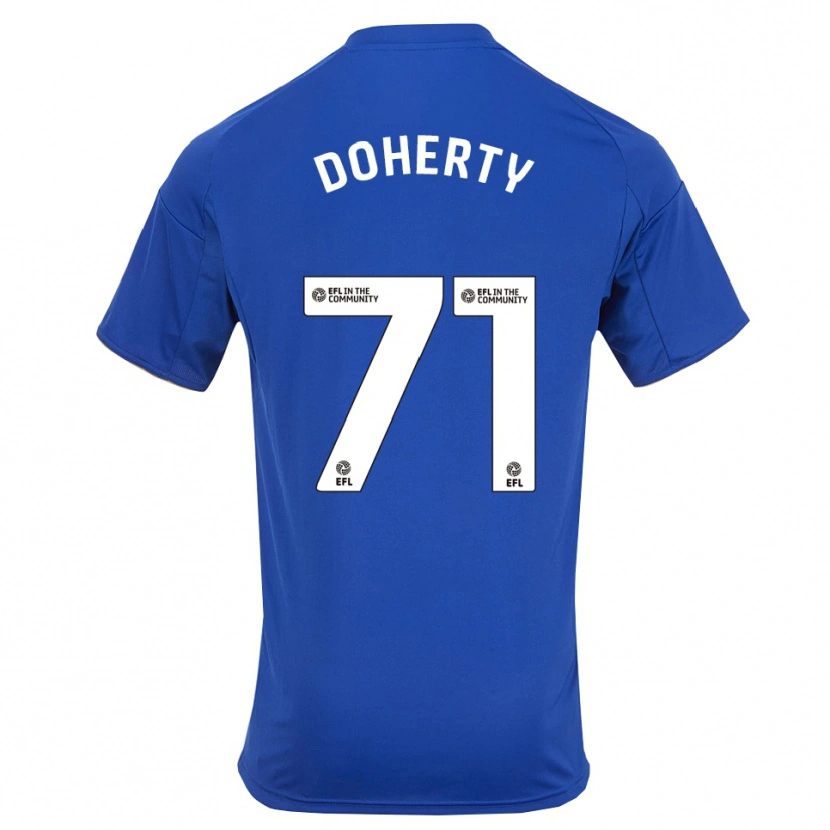 Danxen Kid Arlo Doherty #71 Blue Gold Home Jersey 2025/26 T-Shirt