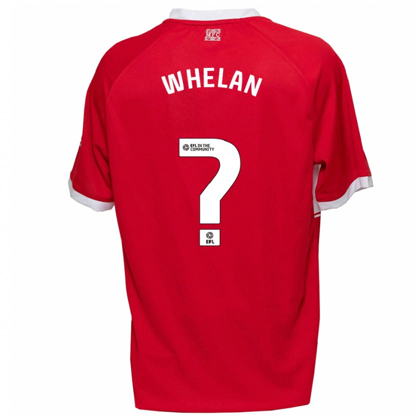 Danxen Kid Frankie Whelan #0 Red White Home Jersey 2025/26 T-Shirt