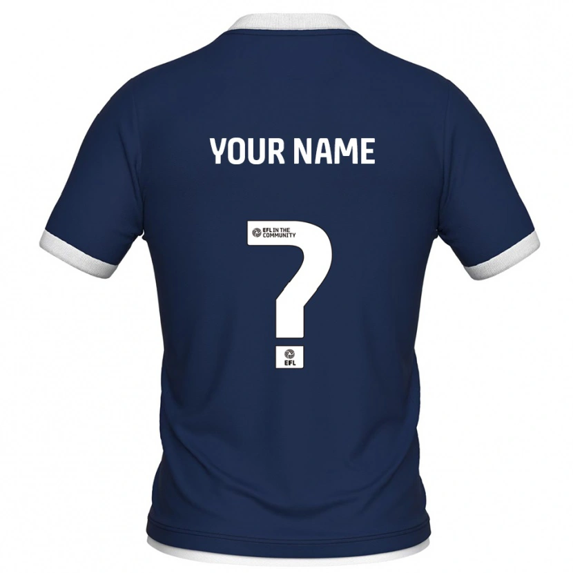 Danxen Kid Your Name #0 Navy White Home Jersey 2025/26 T-Shirt