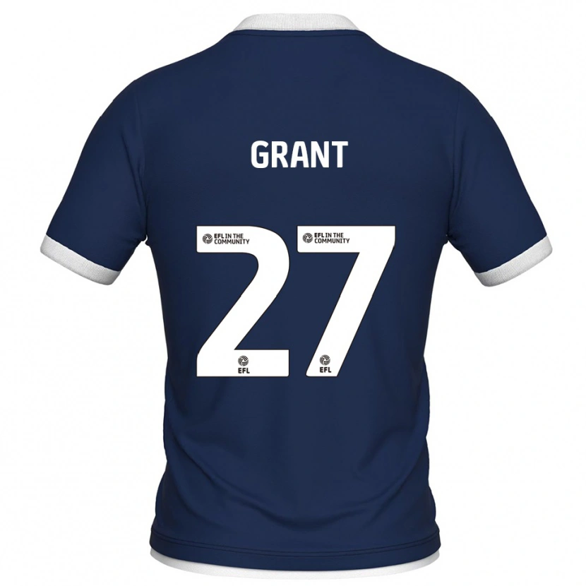 Danxen Kid Kamarl Grant #27 Navy White Home Jersey 2025/26 T-Shirt