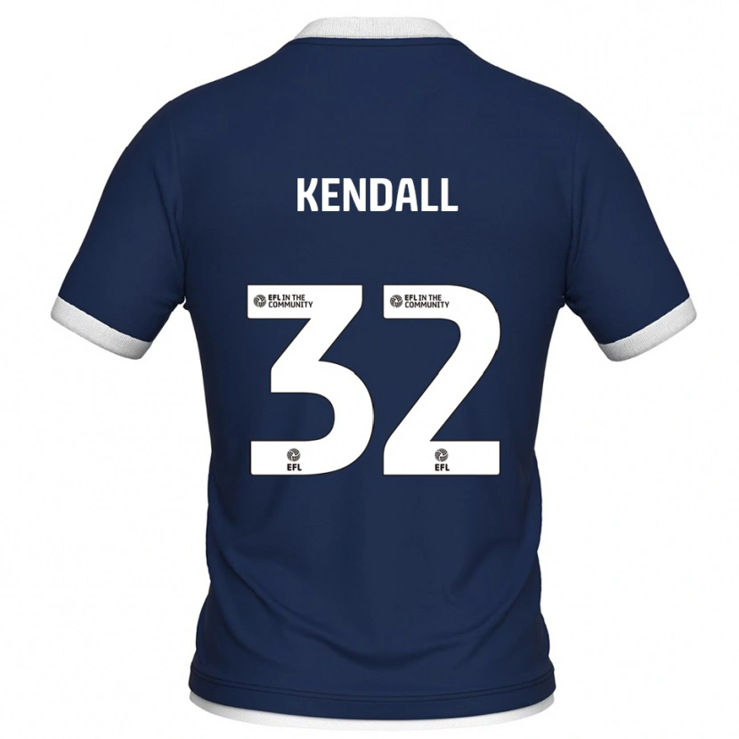 Danxen Kid Sheldon Kendall #32 Navy White Home Jersey 2025/26 T-Shirt