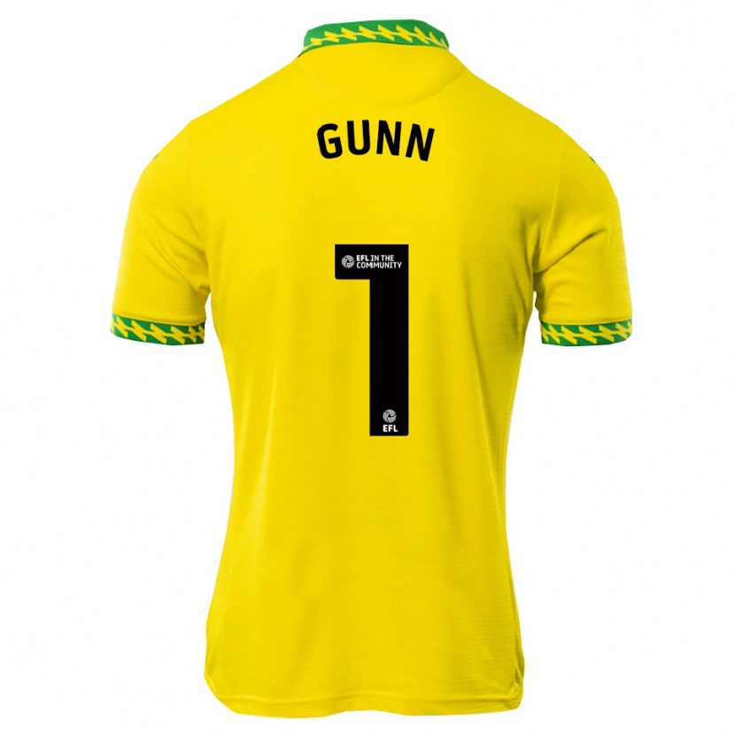Danxen Kid Angus Gunn #1 White Green Home Jersey 2025/26 T-Shirt