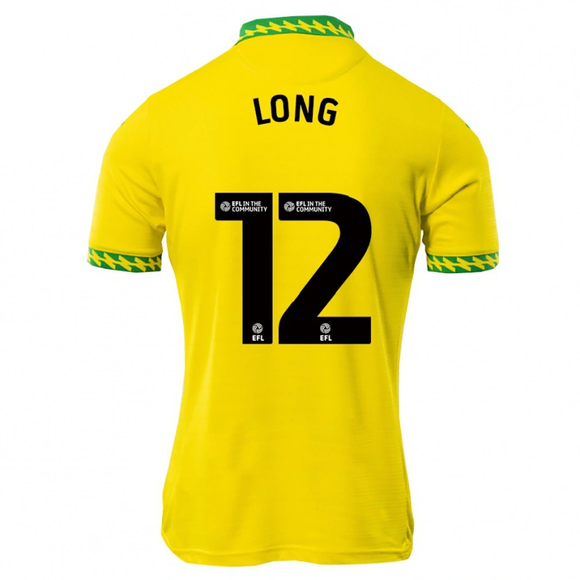 Danxen Kid George Long #12 White Green Home Jersey 2025/26 T-Shirt