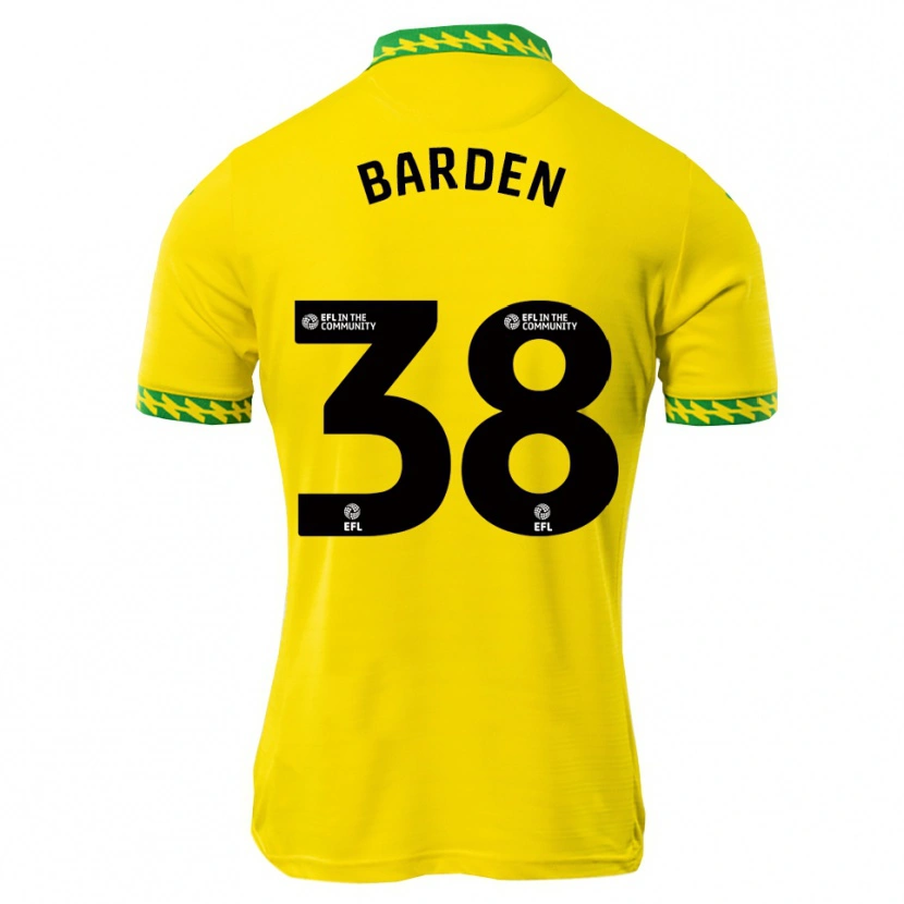 Danxen Kid Daniel Barden #38 White Green Home Jersey 2025/26 T-Shirt
