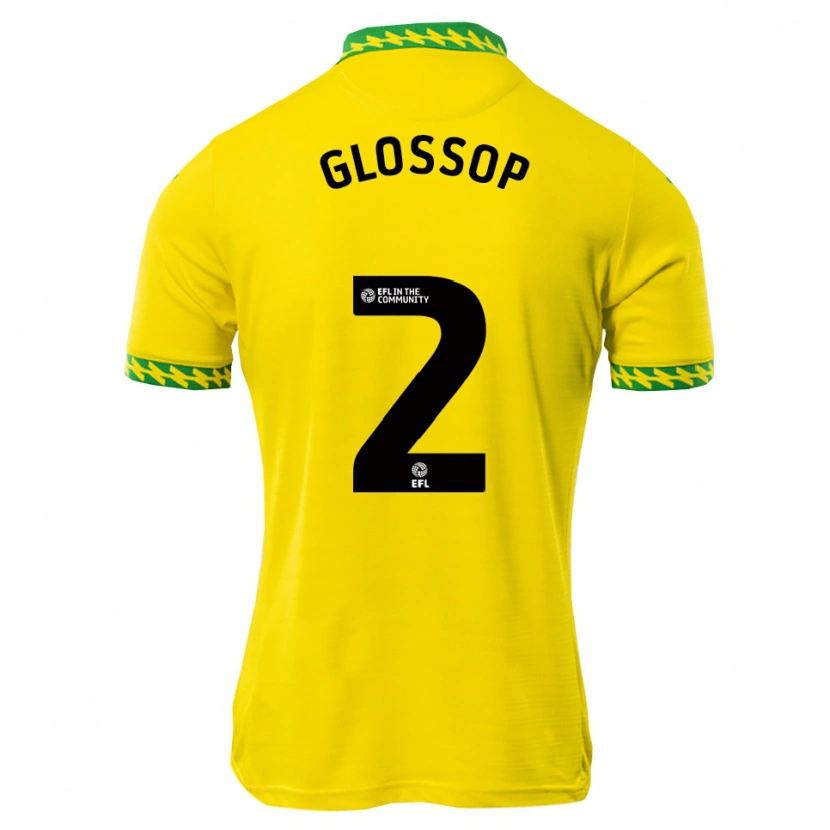 Danxen Kid Jake Glossop #2 White Green Home Jersey 2025/26 T-Shirt