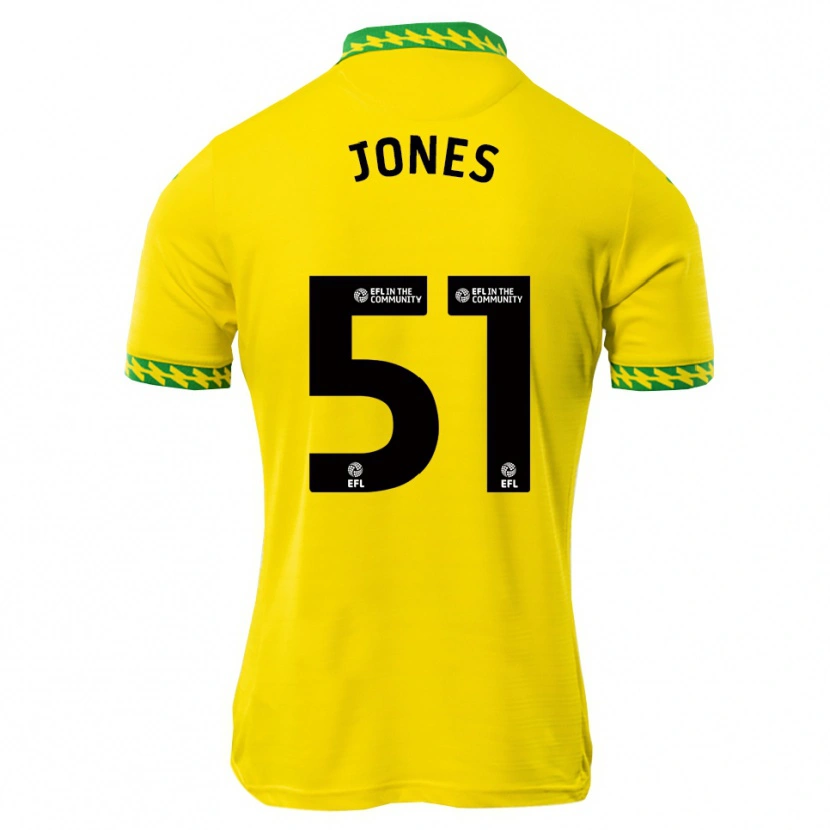 Danxen Kid Dylan Jones #51 White Green Home Jersey 2025/26 T-Shirt