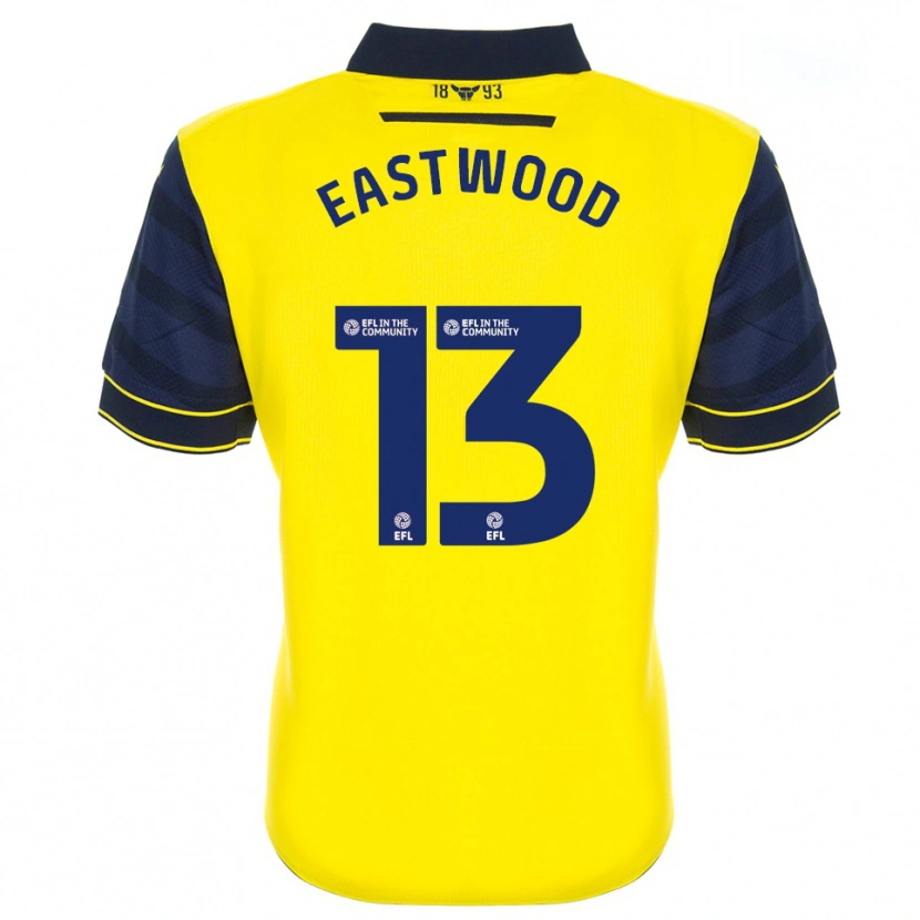 Danxen Kid Simon Eastwood #13 Yellow Navy Home Jersey 2025/26 T-Shirt