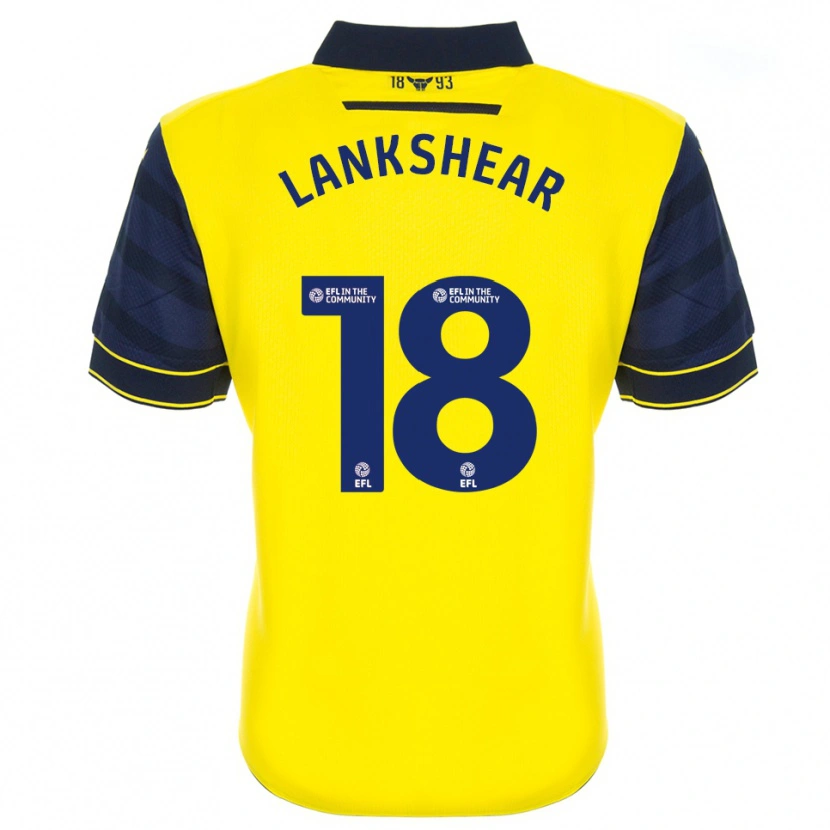 Danxen Kid Will Lankshear #18 Yellow Navy Home Jersey 2025/26 T-Shirt