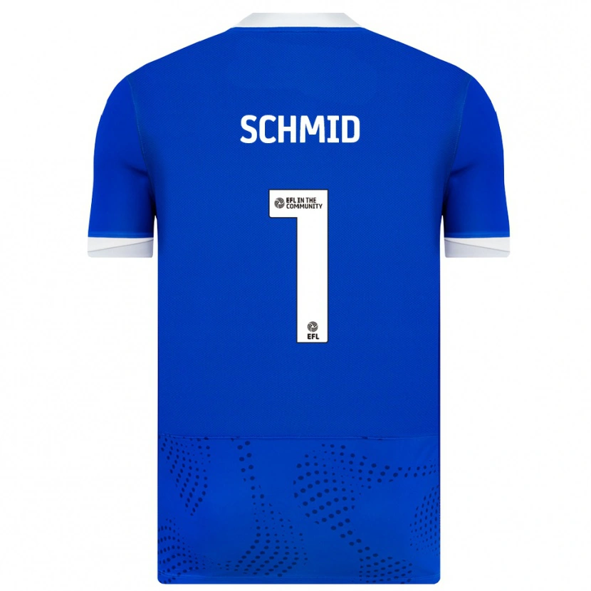 Danxen Kid Nicolas Schmid #1 Blue White Home Jersey 2025/26 T-Shirt