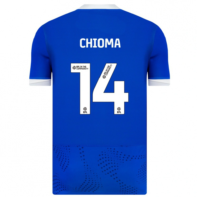 Danxen Kid Nathaniel Chioma #14 Blue White Home Jersey 2025/26 T-Shirt