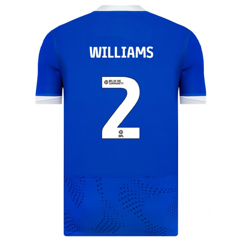 Danxen Kid Jordan Williams #2 Blue White Home Jersey 2025/26 T-Shirt