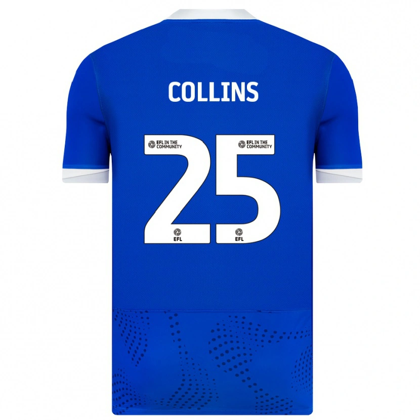 Danxen Kid Izzy Collins #25 Blue White Home Jersey 2025/26 T-Shirt