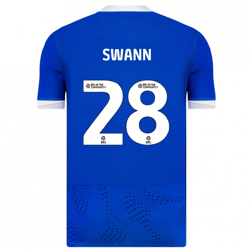 Danxen Kid Reuben Swann #28 Blue White Home Jersey 2025/26 T-Shirt