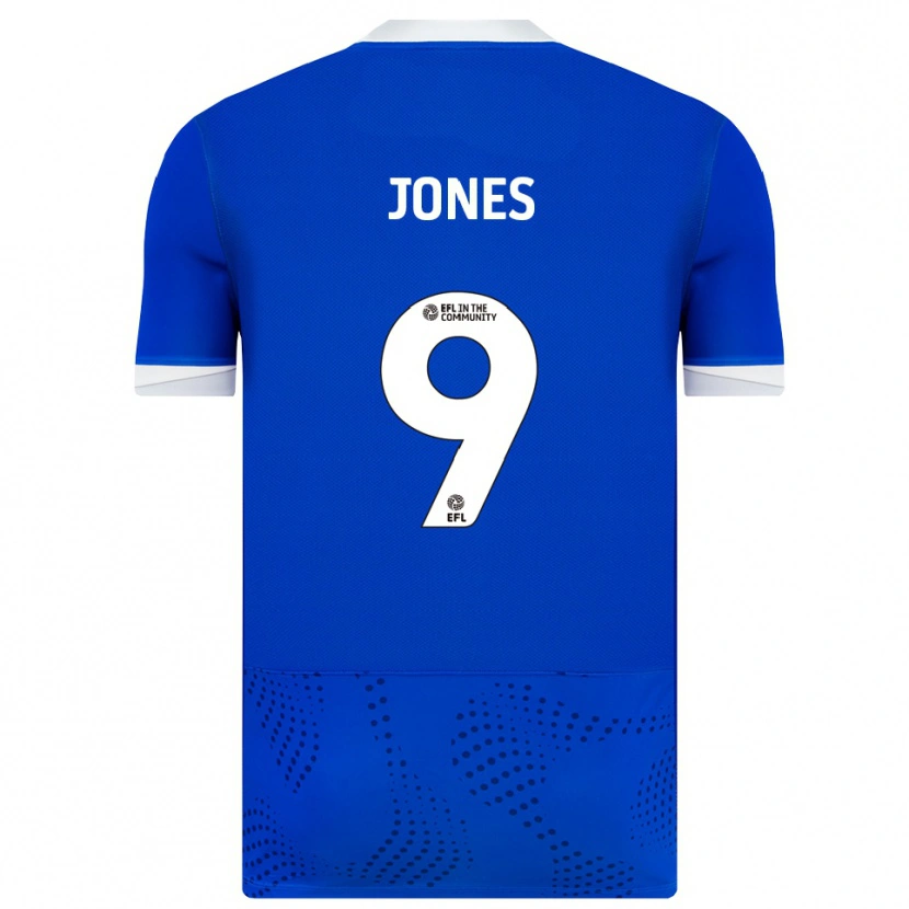 Danxen Kid Emma Jones #9 Blue White Home Jersey 2025/26 T-Shirt