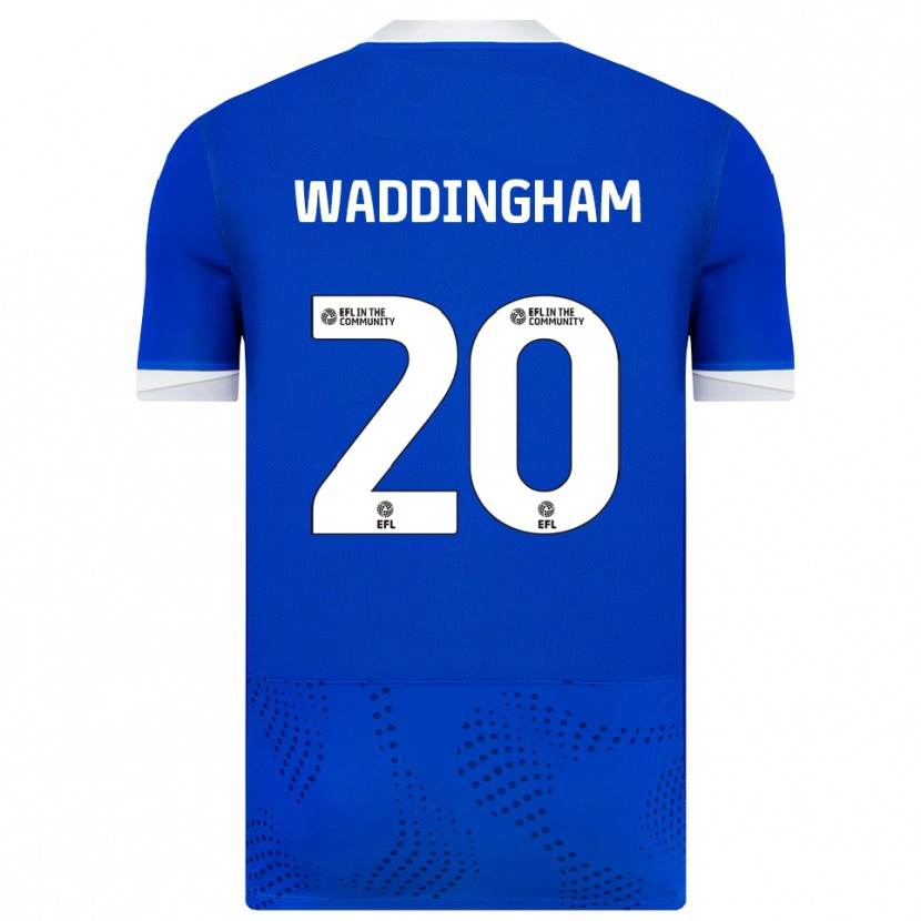 Danxen Kid Thomas Waddingham #20 Blue White Home Jersey 2025/26 T-Shirt