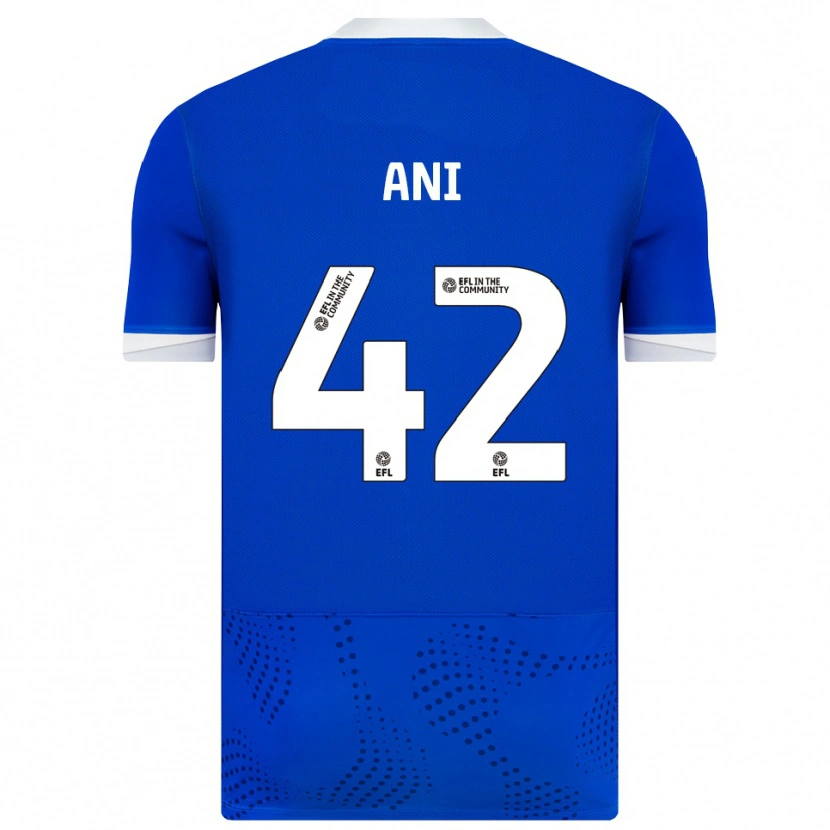 Danxen Kid Michael Ani #42 Blue White Home Jersey 2025/26 T-Shirt
