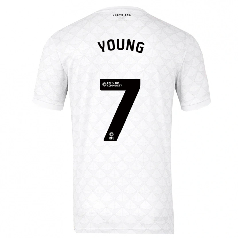 Danxen Kid Danielle Young #7 White Red Home Jersey 2025/26 T-Shirt
