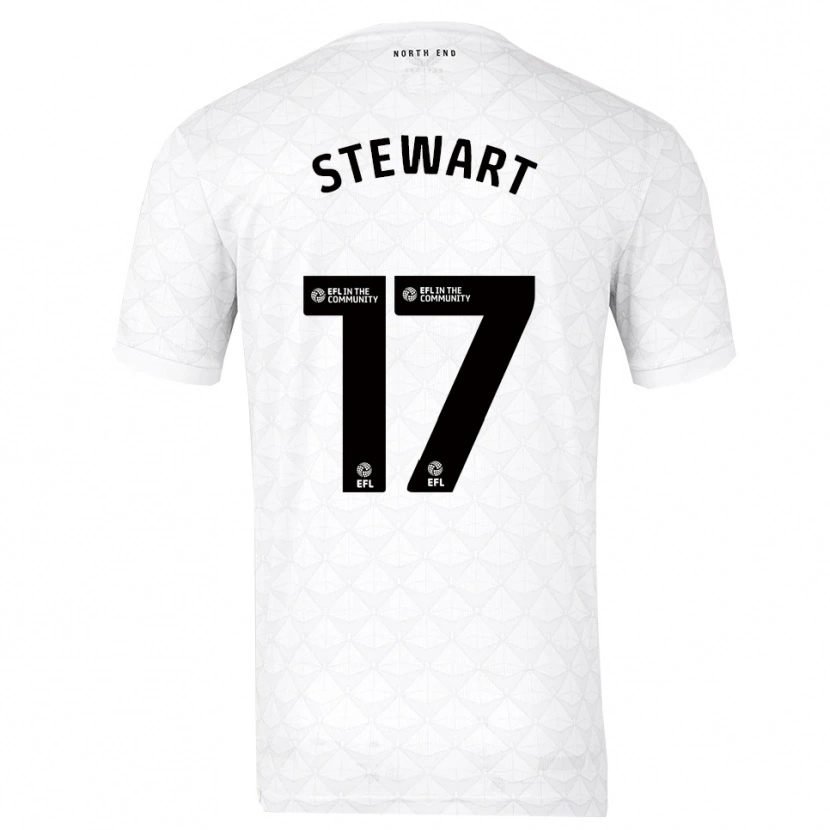 Danxen Kid Layton Stewart #17 White Red Home Jersey 2025/26 T-Shirt
